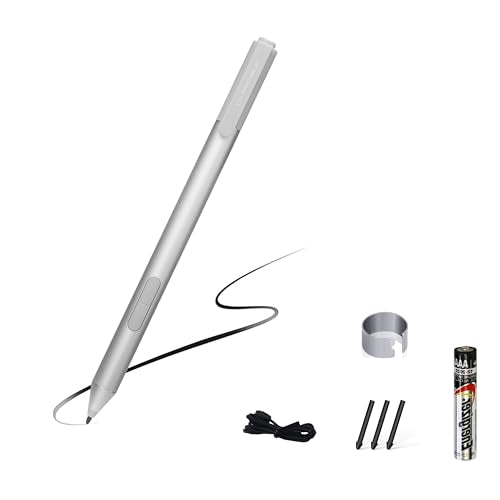 Active Digital Pen fits for HP Elite x2 1012 G1 G2, Elitebook 1030 G2, Elitebook X360 1030 G2 - Silver 846410-001 - color: Silver, style: Elite X2 1012 G2