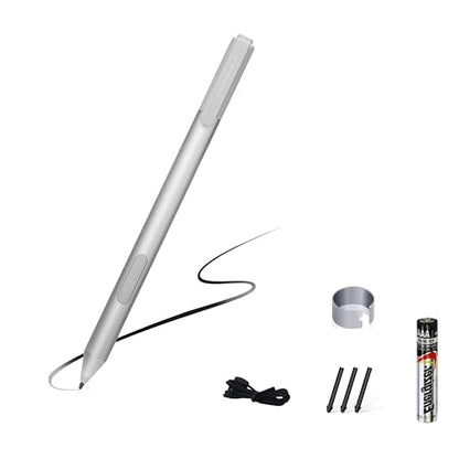 Active Digital Pen fits for HP Elite x2 1012 G1 G2, Elitebook 1030 G2, Elitebook X360 1030 G2 - Silver 846410-001 - color: Silver, style: Elite X2 1012 G2