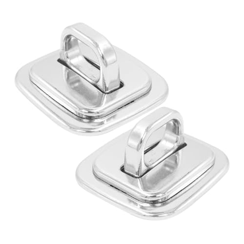Mikikit Laptop Security Lock Anchor Plate 2pcs with Fixed Base for Multi-Model Laptops, External Anti-Theft Cable Lock Compatible with Office, School, and Library Use