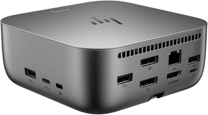 HP 100W G6 Thunderbolt 4 Universal Thunderbolt/USB-C Docking Station | Bundle with DKZ Hub, 9X472UT#ABA, Data Transfers to Any Brand Laptop, Single Cable for Charging - size: 1 Pack, style: 100W G6