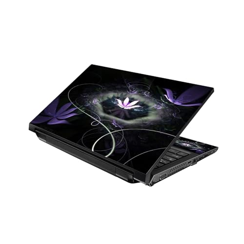 Laptop Skin Shop 15 15.6 inch Laptop Notebook Skin Sticker Cover Art Decal Fits 13.3" 14" 15.6" 16" HP Dell (Free 2 Wrist Pad Included) Others25-1 (Abstract Floral Pattern 1) - color: Abstract Flower Design, size: 13" - 16"