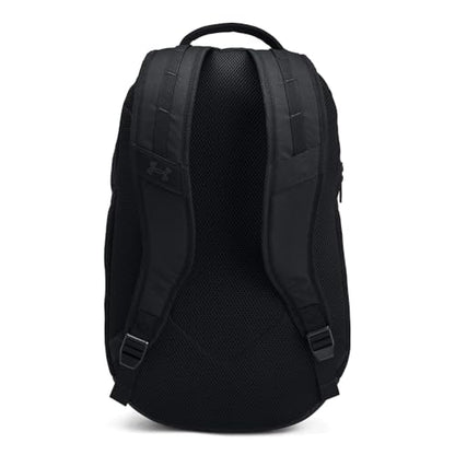 Under Armour Unisex-Adult Hustle 6.0 Backpack, (003) Black/Black/Black, One Size Fits Most - color: (003) Black / Black / Black, size: One Size