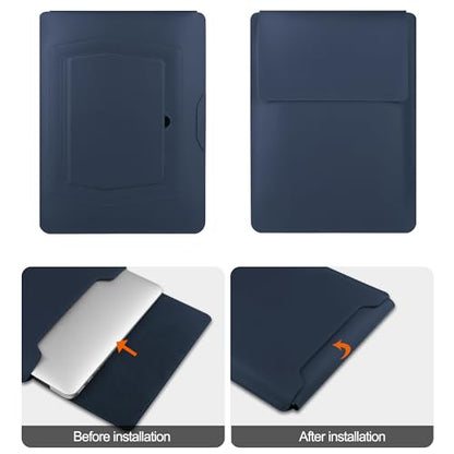 HoYiXi 13 Inch Laptop Sleeve Case Bag Compatible with 13‘’ MacBook Neo 2026/MacBook Air 13 M1 M2 2022-2018/MacBook Pro 13 M2 2022-2016/Surface Pro 8 2021/Surface Go 3 13-13.6'' Dell ASUS Acer PC,Blue - color: blue, size: 13'' / 13-13.3 Inch Laptop Sleeve