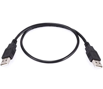 ZZS Laptop Cooling Pad USB Cord,1.5ft Short USB A to A Cable Cord Compatible for havit/Klim/AICHESON/TECKNET/IVSO/LIANGSTAR/PCCOOLER/TopMate/Lamicall/Targus Laptop Cooling Pad