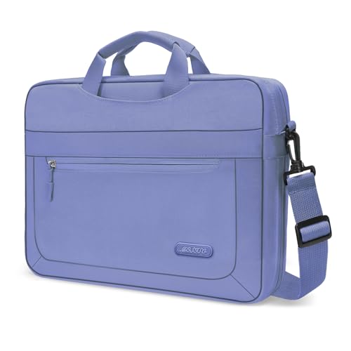 MOSISO Laptop Bag 13.3 inch, 13-14 inch Computer Bags | Compatible with MacBook Neo 13/ Air 13/13.6/ Pro 13/14, Laptop Messenger Bag with Adjustable Depth at Bottom, Lavender Gray - color: Lavender Gray, size: 13.3 inch