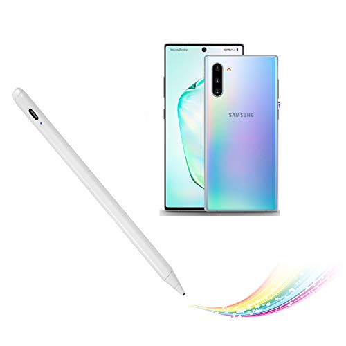 Chromebook Stylus Pen, Active Capacitive Digital Pencil Stylus for Chromebook Pen,Good for Sketching and Note-Taking Touch Screen Pen,White - color: White