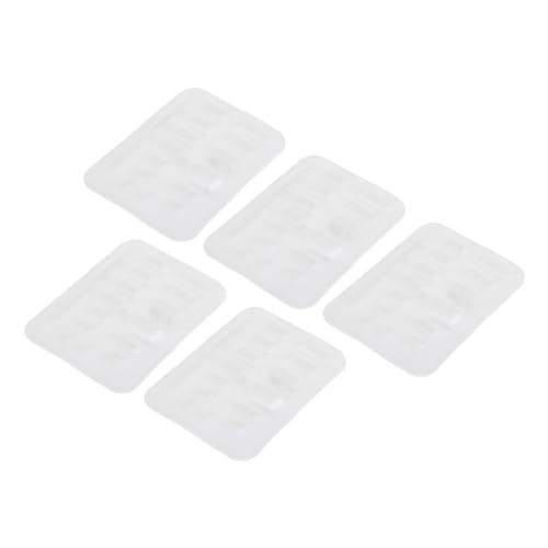 80pcs USB Port Plugs Covers Caps Silicone Anti Dust Protector for Type C/USB C, USB Female Plug, RJ45, SD Card, Headphone Ports, Clear(16pcs/Set)