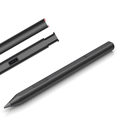 Rechargeable MPP 2.0 Tilt Pen Stylus Pen Compatible for HP Touch Screen Devices, Compact Design with Magnetic Barrel, 4096 Levels Pressure, Right-Click & Erase Function, Black (3J122AA) | Compatible HP Omnibook X Flip/Ultra HP Envy/Pavilion/Specter X360 M