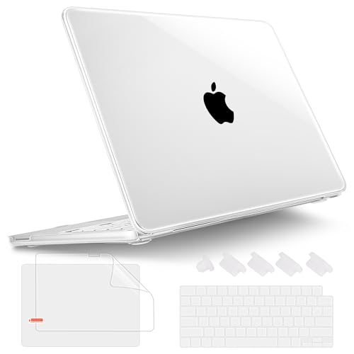 Tuiklol for 2026 MacBook Neo 13 Inch A18 Pro Chip Case, (Model A3404) Anti-Scratch Anti-Drop Slim Hard PC Shell Case with Shockproof Protective MacBook Neo Laptop Cover, Clear-Transparent - color: Clear-Transparent