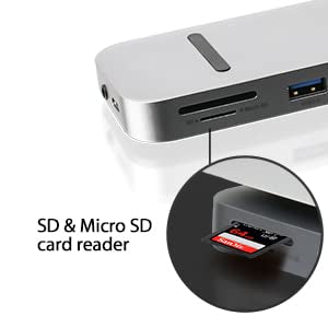 IOGEAR USB-C Triple Display Dock Station - 4K 60Hz - 2 HDMI - 1 DisplayPort - 4 USB 3.0 - Ethernet - 3.5mm Audio - USB-C 100W PD - MacBook Pro/Air Thunderbolt 3 - Type C Laptop - GUD3C4K3