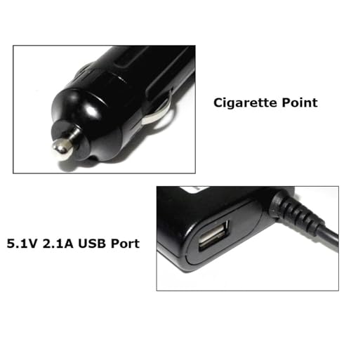 BestCH 19.5V AC/DC Adapter Replacement for HP Pro X2 612 G1 Car Charger DC Adapter