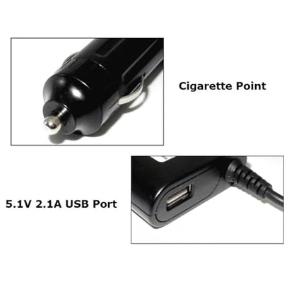BestCH 19.5V AC/DC Adapter Replacement for HP Pro X2 612 G1 Car Charger DC Adapter