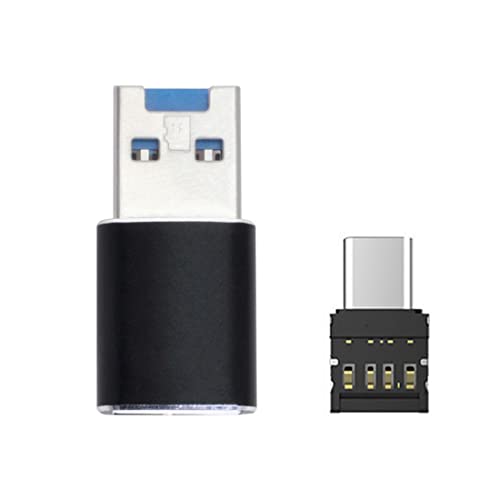 ChenYang USB 3.0 Micro SD Card Reader USB 3.0 to Micro SDHC/Micro SDXC/TF Card Reader Adapter with USB C OTG Adapter - color: USB Reader+USB C Adapter