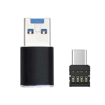 ChenYang USB 3.0 Micro SD Card Reader USB 3.0 to Micro SDHC/Micro SDXC/TF Card Reader Adapter with USB C OTG Adapter - color: USB Reader+USB C Adapter