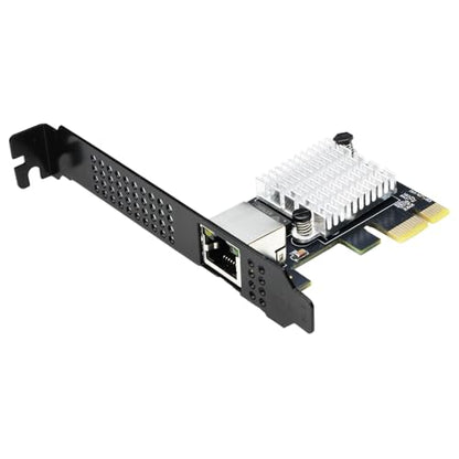 IO CREST Single Port 10 Gigabit Ethernet PCI-e x1 Network Card RTL8127 Chipset - size: 1-Port 10G 8127, style: 10 Gigabit