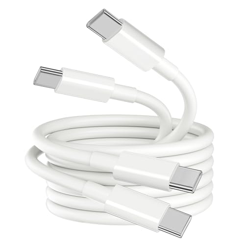 USB C to USB C Cable 100W 6FT 2-Pack, PD Fast Charging Flexible Cord for iPhone 17/16/15, MacBook Pro/Air, Samsung S25 and More - size: 6FT