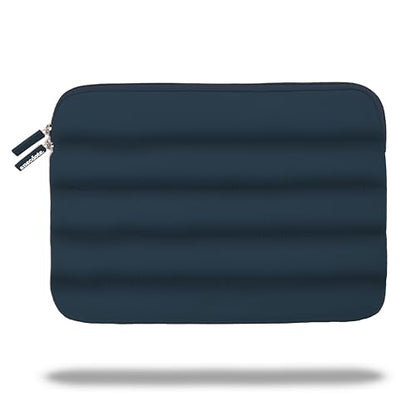 ANECDOTE Laptop Case 13-14 Inch – A Perfect Laptop Sleeve that is Compatible with MacBook Air/Pro and iPad Pro 12.9 – Fits in Your Bag, Made of 100% Nylon with Aesthetic Design (Navy) - color: Navy, size: 13-14 inches