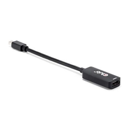 Club 3D Mini DisplayPort to HDMI Adapter 8K@60Hz 4K@120Hz - Active mDP 1.4 to HDMI Converter for Gaming PC, Aorus Series - HDR, HDCP 2.3 CAC-1188