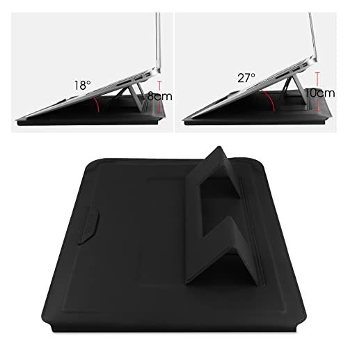 HoYiXi 13 Inch Laptop Sleeve Case Bag Compatible with MacBook Neo 2026/MacBook Air 13 M1 M2 2022-2018/MacBook Pro 13 M2 2022-2016/Surface Pro 8 2021/Surface Go 3 13-13.6'' Dell HP ASUS Acer PC, Black - color: Black, size: 13-13.3 in
