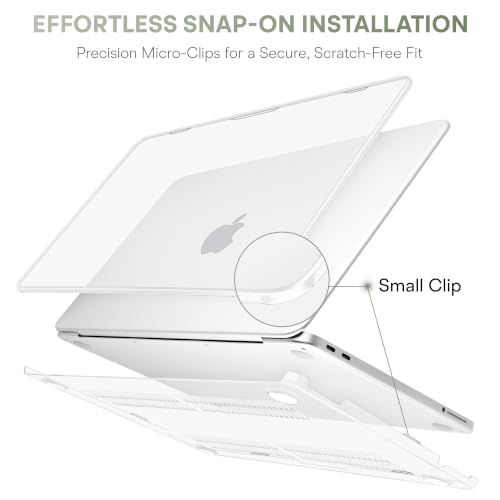 May Chen for MacBook Neo 13 inch Liquid Retina Display ((2026 Release A3404), Slim & Lightweight Protective Case with Screen Protector&Keyboard Cover&Dust Plug, Crystal Clear - color: Crystal Clear