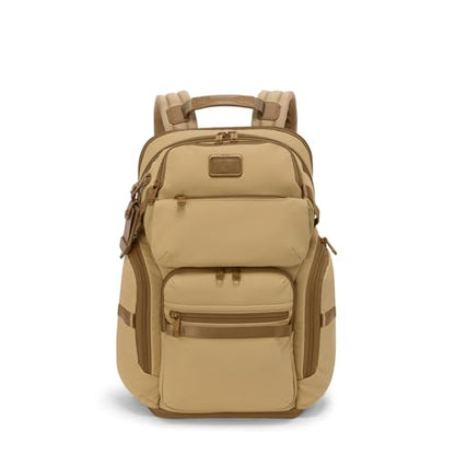 TUMI - Alpha Bravo Nomadic Backpack - Men's Durable Carry On Bag - 18.8" X 15.0" X 9.0" - Fits up to 15" Laptop - Khaki - color: Khaki