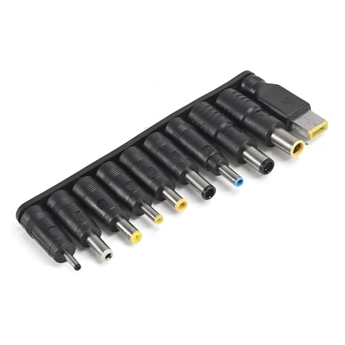 Universal Laptop Notebook Input DC Plug Set 65W Type C Power Adapter Connector Tips (10pcs) - color: 10pcs