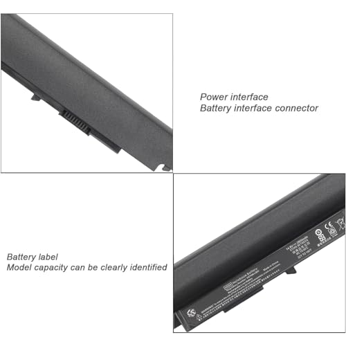 807956-001 Battery for HP HS04 HS03 807957-001 807611-421 807612-421 | for HSTNN-LB6U 15-AY039WM 15-AY041WM 15-AY009DX TPN-I119 G4/G5 240 245 246 250 256 15-AY052NR HSTNN-DB7I HSTNN-LB6V - size: 12.05*2.46*2.13 inch HS04