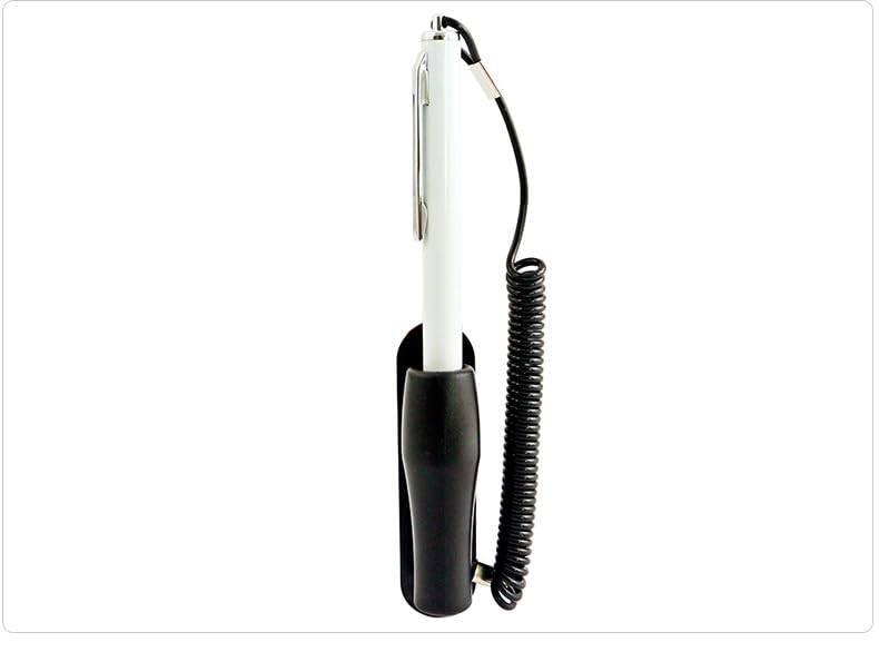 Capacitive Stylus Pen Anti Lost Design with Holder and Elastic Tether Portable Touch Pen for Tablets Smart Phones Laptops and Car GPS Ideal for Office Travel and Daily Vehicle Use