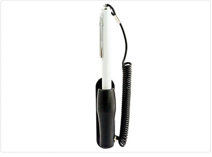 Capacitive Stylus Pen Anti Lost Design with Holder and Elastic Tether Portable Touch Pen for Tablets Smart Phones Laptops and Car GPS Ideal for Office Travel and Daily Vehicle Use