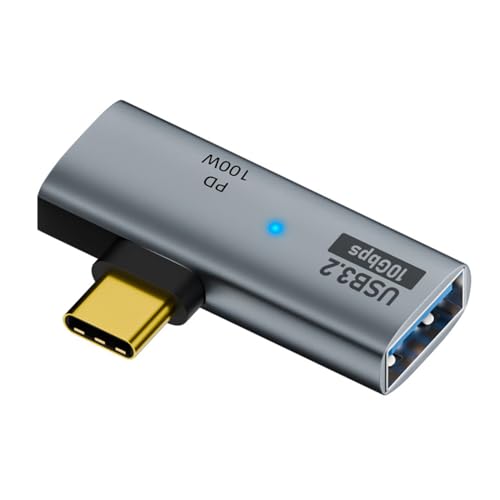 10Gbps USB-C Type-C to USB 3.0 Female OTG & 100W PD Power Adapter for Laptop Tablet Phone - style: USB-C to Type-A Female OTG