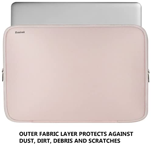 Laptop Sleeve Case 15.6 Inch, Durable Shockproof Protective Cover Flip Case Briefcase Carrying Bag Compatible with 15.6" HP, ASUS, Lenovo, Acer, Notebook, Computer, Ultrabook, Chromebook, Pink - color: Pink, size: 15.6 Inch