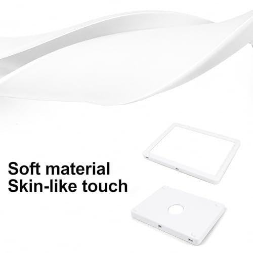 Silicone Cover for Magic Trackpad 2 & USB-C, Anti-Slip Washable Protective Case, Thin Skin Protector for Apple Magic Trackpad - color: White
