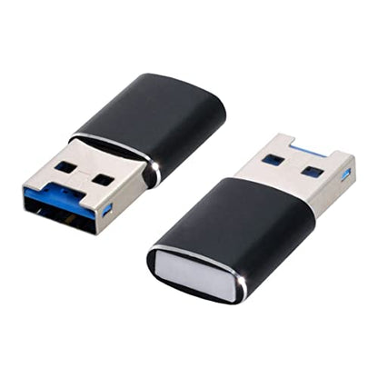 ChenYang USB 2.0 to Micro SD T-Flash TF M2 Card Reader for Mobile Phone and Tablet Black Mini Size - color: USB2.0 to TF+micro SD