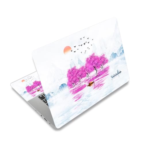 Laptop Skin Sticker Decal 12 .1 13 13.3 14 15 15.4 15.6 inch Personalized Universal Notebook Vinyl Skin Stickers Cover Art Decal Computer Protector (Drawing) - color: Drawing