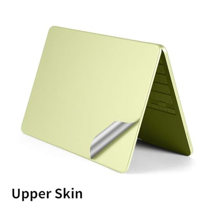 4 in 1 Ultra Thin 3M Vinyl Full Size Laptop Skin Palm Rest Sticker for 2026 New Released MacBook Pro Neo 13 Inch A3404 with A18 Chip - Citrus Yellow - color: Citrus Yellow