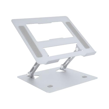 Ergonomic Laptop Stand for Desk, Adjustable Fits All Laptops and Notebooks up to 17 Inch Aluminum Alloy,Steel, Ultra-Thin,Ventilated Cooling Notebook Mount.