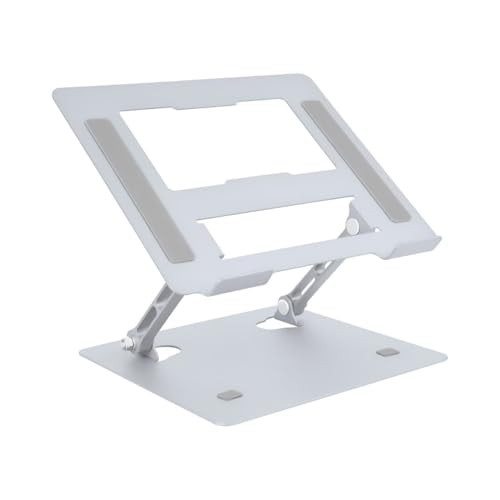 Ergonomic Laptop Stand for Desk, Adjustable Fits All Laptops and Notebooks up to 17 Inch Aluminum Alloy,Steel, Ultra-Thin,Ventilated Cooling Notebook Mount.