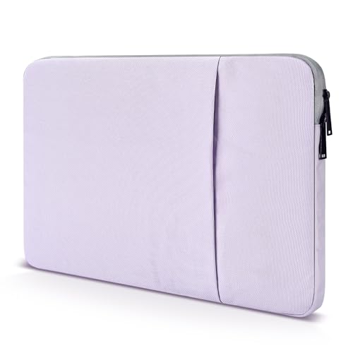 Laptop Sleeve Case for MacBook Air 13 inch M2 M3 M4 A3240 A3113 2025-2023, Compatible with MacBook Pro 14 inch M5 M4 M3 M2 M1 Pro Max A3112 A3185 A3401 A2779 A2442 A2918 Water Resistant Bag-Purple - color: Purple, size: 13.6 inch