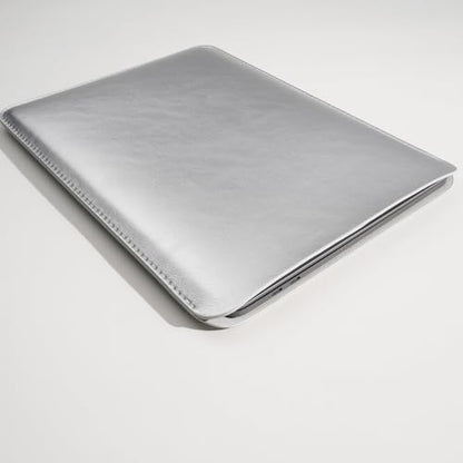 Laptop Sleeve 14 Inch Compatible with New 14 inch MacBook Pro A2992/2918 M3 A2442, A2779, Surface Laptop 13.5 5th Gen Color Silver - color: Silver, size: 14 Inch