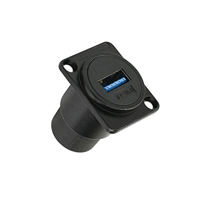 Toronce D R Series USB3.0 Passthrough Panel-Mount Connector (USB3.0) - size: USB3.0