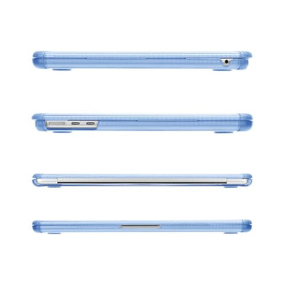 MOSISO Compatible with MacBook Air 13 inch Case M5 2026 M4 M3 M2 2025-2022 | A3449 A3240 A3113 A2681, 3 in 1 Kit Crack-Resistant Heavy Duty Protective Hard Shell Case Cover with TPU Bumper, Air Blue - color: Air Blue