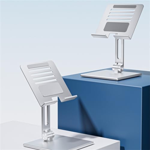 Carbon Steel Tablet Computer Stand Foldable Adjustable Support Stand Desk Storage Rack(D) - color: D
