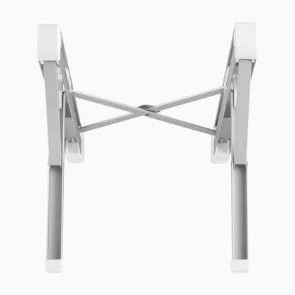 Desky Ultralight Portable Laptop Riser – Foldable & Adjustable Stand for Laptops 10"–17", Ergonomic Aluminum Travel Stand with Carry Case, Ventilated for Cooling