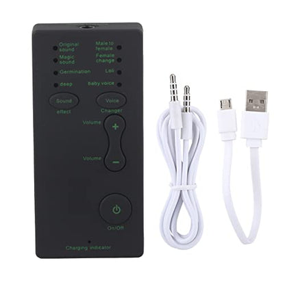 Scream Voice Changer Live 300mah 3.7v Mobile Phone Webcast Live Sound Card External USB Voice Changer