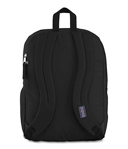 JanSport Laptop Backpack - Computer Bag with 2 Compartments, Ergonomic Shoulder Straps, 15” Laptop Sleeve, Haul Handle - Black - color: Black