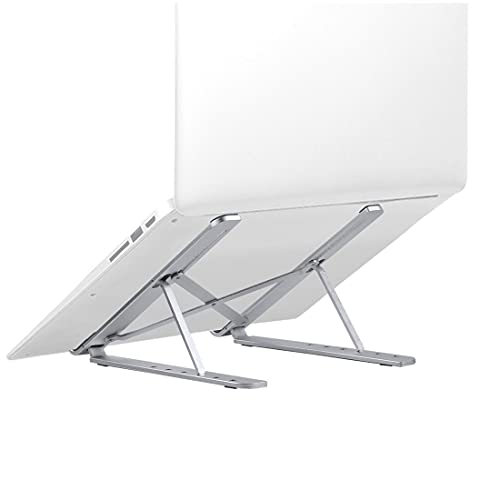 Folding Laptop Stand Ventilated Aluminum Cooling Adjustable Portable Desktop Tablet Holder for