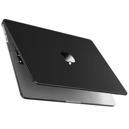 MOSISO Compatible with MacBook Air 15 inch Case M5 M4 M3 M2, Black Clear | Ultra Thin Hard Case,Precision Color & Anti-Fingerprint -Compatible with MacBook Air 15.3 inch A3241 A3114 A2941 2026-2023 - color: Black Clear