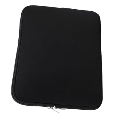 Tablet Bag, Black Water Proof Neoprene Foam Portable Laptop Sleeve with Zip, for Travel Business Academic - size: 14 Inch