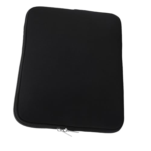 Tablet Bag, Black Water Proof Neoprene Foam Portable Laptop Sleeve with Zip, for Travel Business Academic - size: 13 Inch