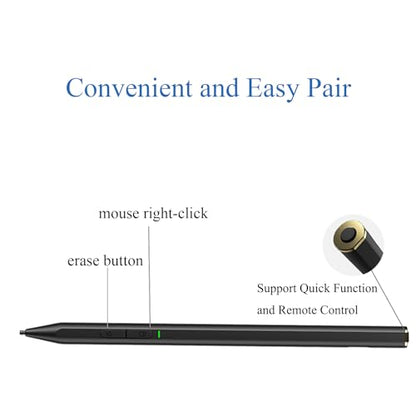 Active Pen 2.0 (C582S) WithBluetooth Compatible with ASUS Pen 2.0 SA203H | Compatible with ASUS Vivobook S14 Flip Pen Vivobook 13 Slate Pen Zenbook Pro 14 Duo Pen,4096 Pressure,Active Pen MPP 2.0 - color: Vivobook/Zenbook